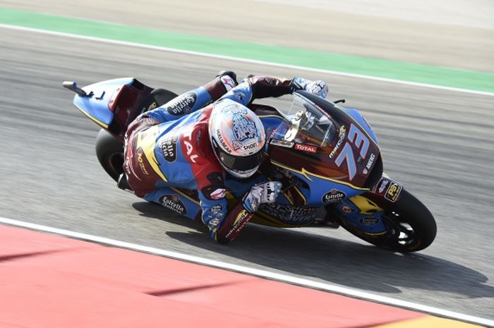Alex Marquez amankan posisi terdepan untuk memulai lomba Moto2 Aragon