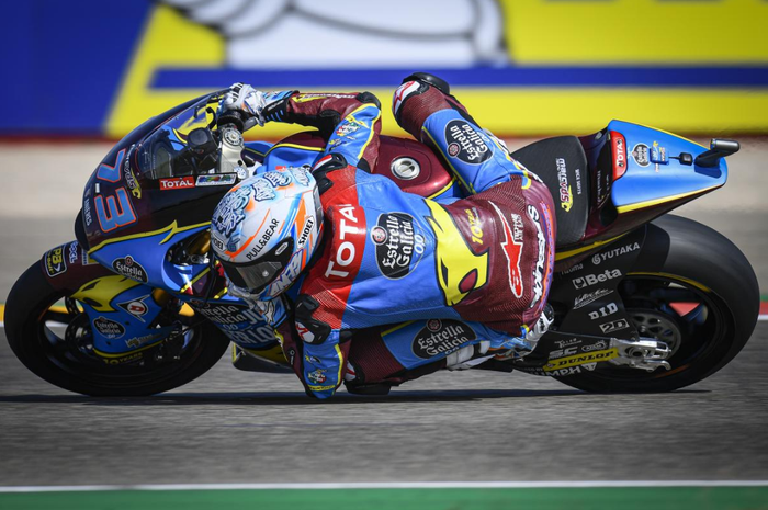 Alex Marquez tercepat di sesi warm-up Moto2 Aragon