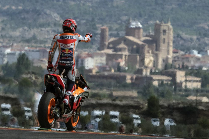 Marc Marquez menang MotoGP Aragon