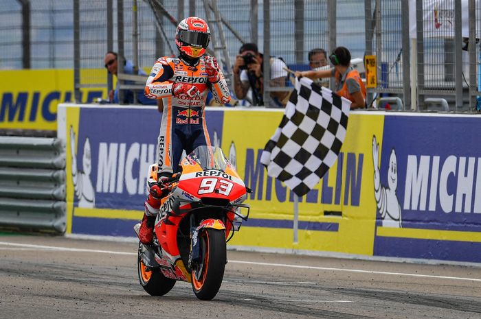 Marc Marquez bisa raih gelar juara dunia MotoGP 2019 di Thailand