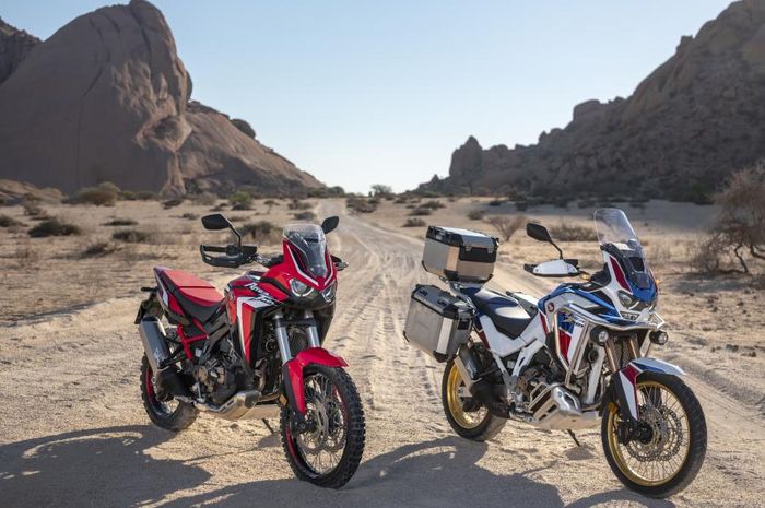 Tampilan Honda CRF1100L Africa Twin  dan Honda CRF1100L Africa Twin Adventure Sports.