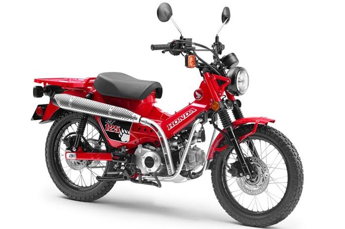 Desain retro Honda CT125 cocok buat pecinta alam