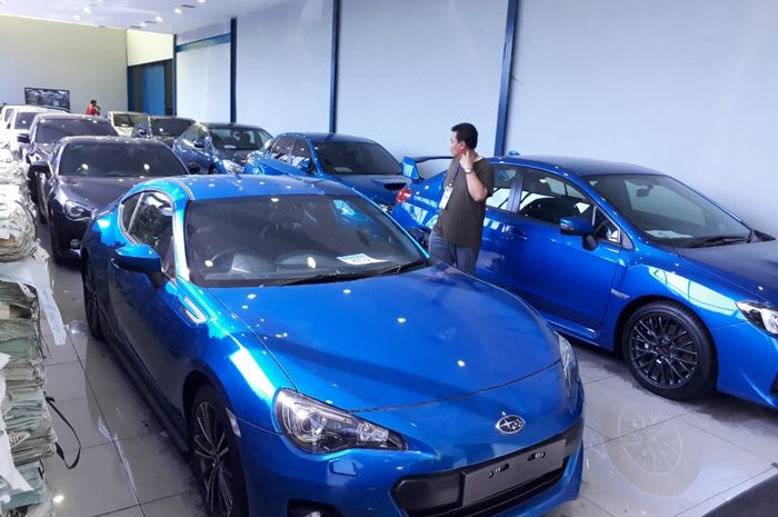 Subaru BRZ yang dilelang bea cukai tipe A Tj Priok