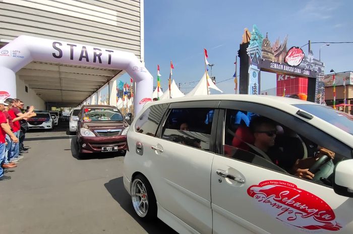 Kemeriahan Festival Akbar Avanza-Veloz Sebangsa yang digelar di Semarang