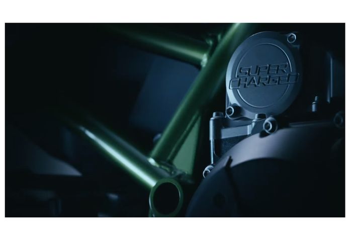 Motor baru Kawasaki dilengkapi supercharge