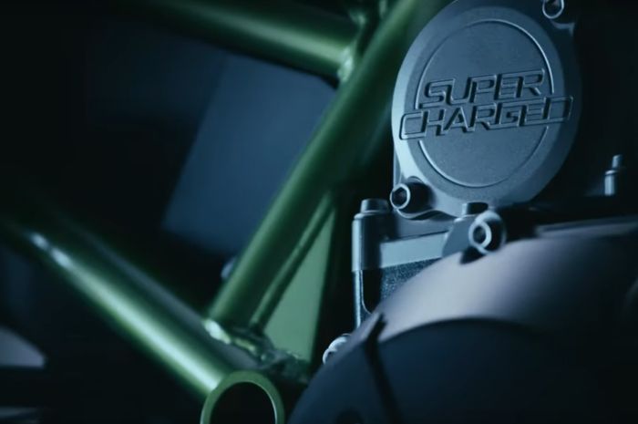 Kawasaki rilis teaser motor baru