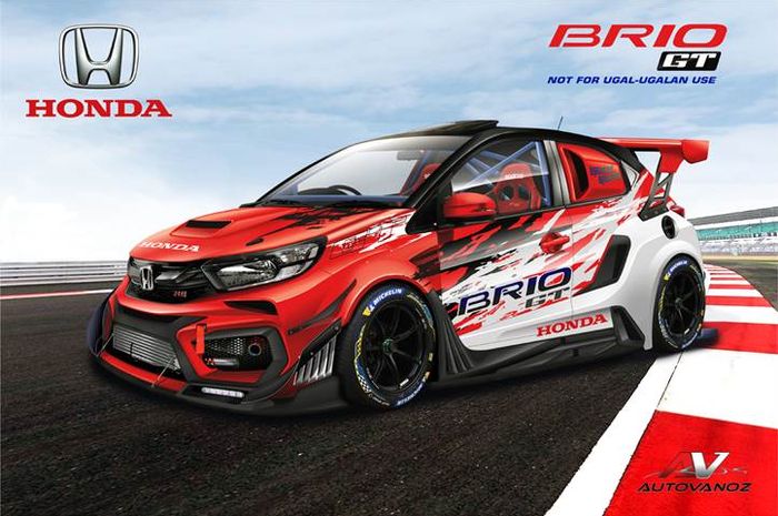 Honda Brio Virtual Modification Gaya Racing 1