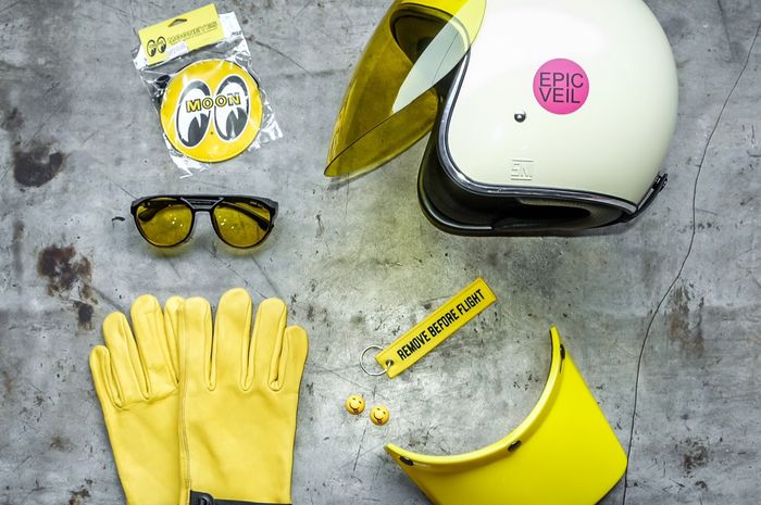 Ragam aksesoris vespa dari Epic Veil