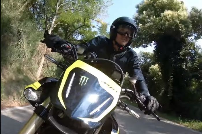 Valentino Rossi bernosalgia saat dirinya di jalan La Panaromica, Italia