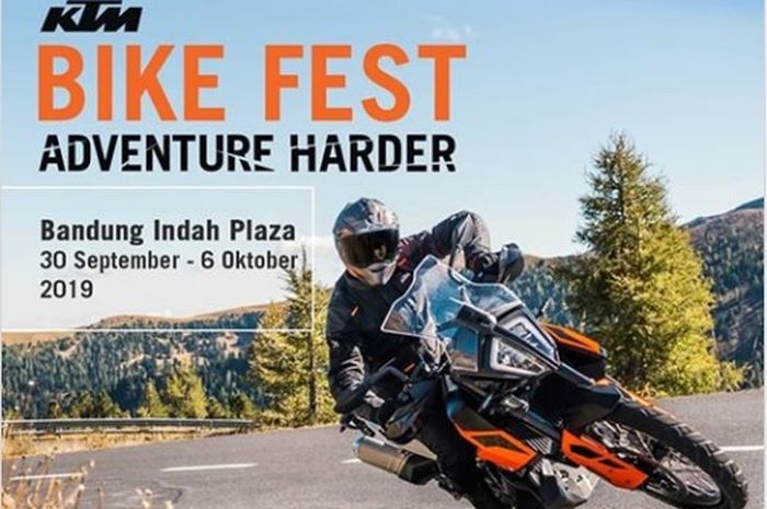 KTM Bike Fest 2019, berlangsug di Bandung Indah Plaza.