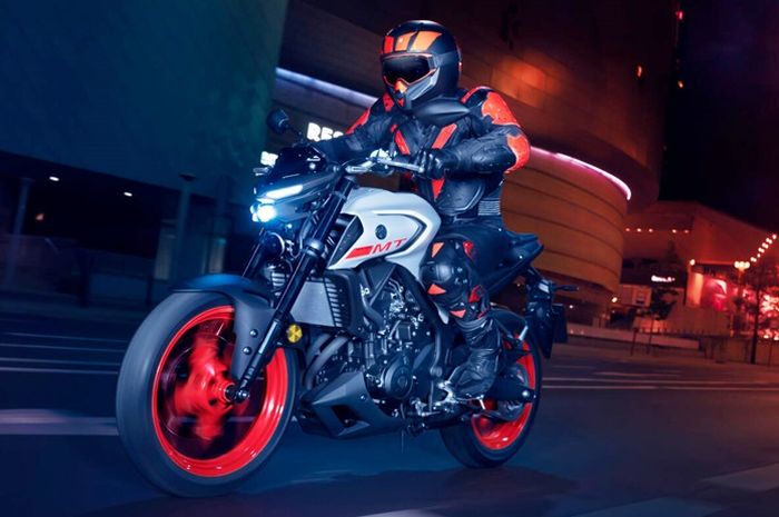 Ilustrasi Yamaha MT-25.