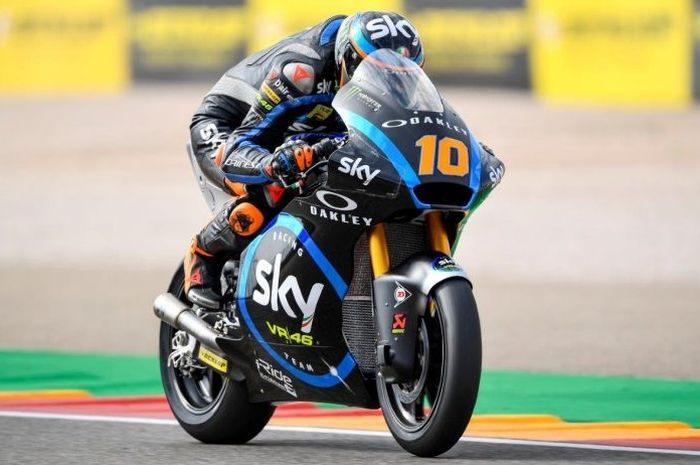 Luca Marini kini menjadi yang tercepat di FP2 Moto2 Thailand 2019