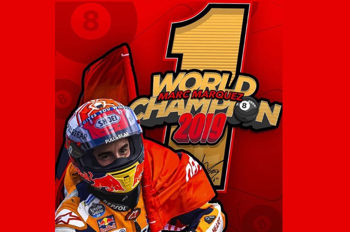 Marc Marquez raih juara dunia ke 8 di musim 2019 ini!