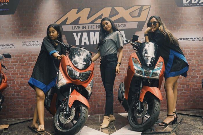 Beberapa motor Yamaha MAXI series