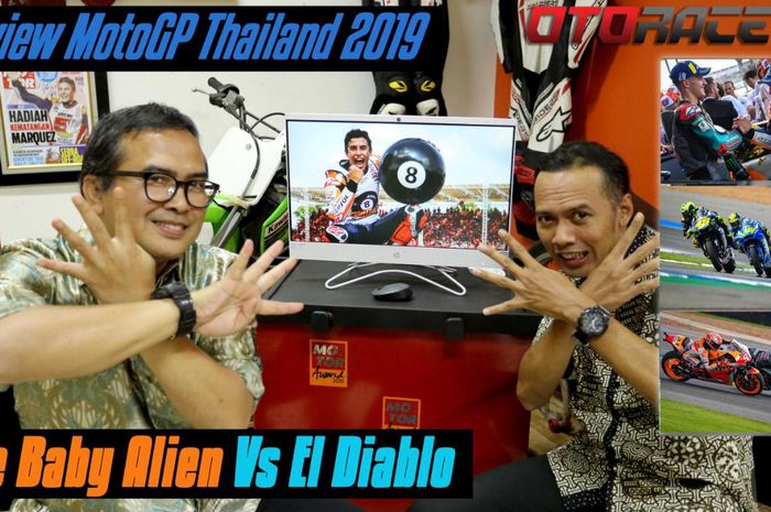 Dua wartawan senior, Joni Lono Mulia dan Eka Budhiansyah, akan membahas duel Marquez vs Quartararo, serta topik lainnya seputar MotoGP Thailand 2019.