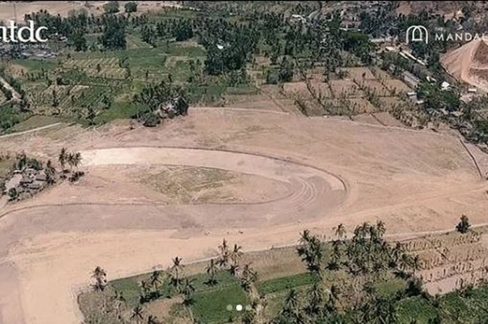 Pembangunan Mandalika International Street Circuit dimulai pada 1 Oktober 2019.