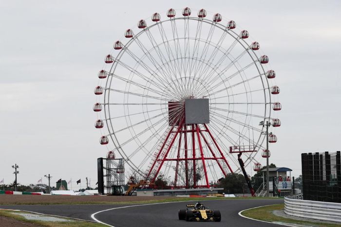 Jika gagal dilaksanakan, starting grid F1 Jepang diambil dari hasil FP2
