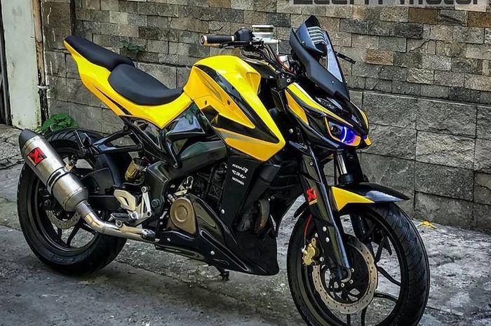 Bajaj Pulsar NS200 bertampang Kawasaki Z1000