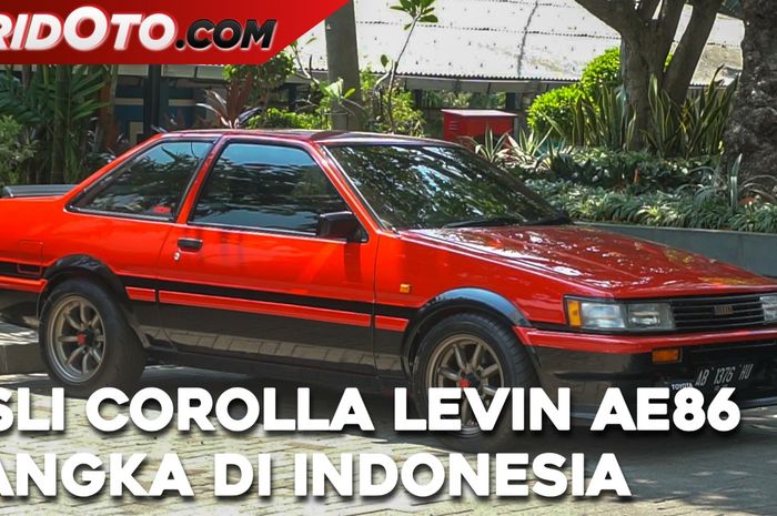 Toyota Corolla Levin AE86 milik Uce