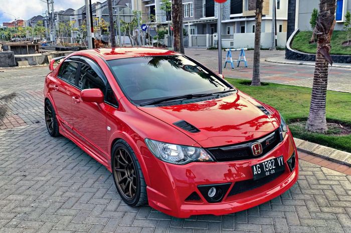 Dari SUV ke Sedan Sindung Beri Honda Civic FD Jubah Full 