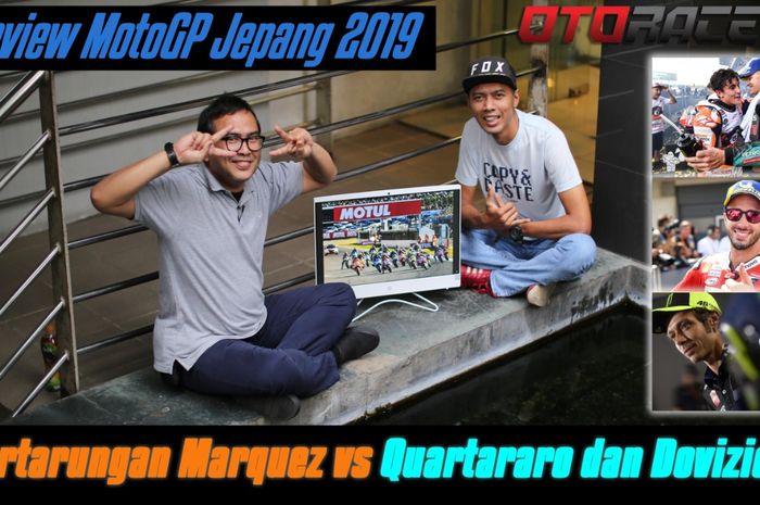 Dua wartawan senior, Joni Lono Mulia dan Eka Budhiansyah, akan membahas misi Marquez, perlawanan Dovi dan Quartararo, serta topik lainnya seputar MotoGP Jepang.