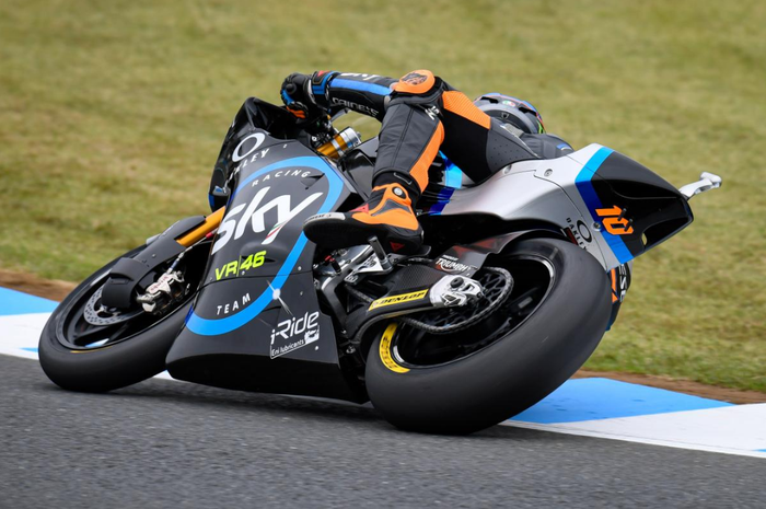 Luca Marini raih pole di Moto2 Jepang 2019