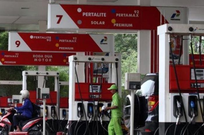 Ilustrasi SPBU Pertamina