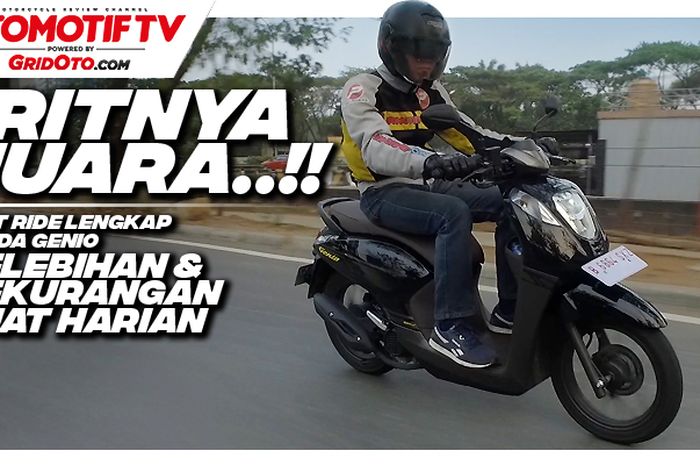 Honda Genio Test Ride