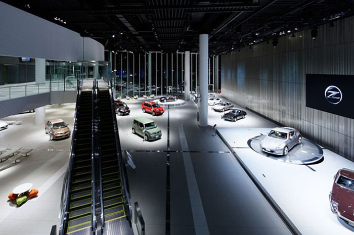 Nissan Pavilion di Yokohama, Jepang.