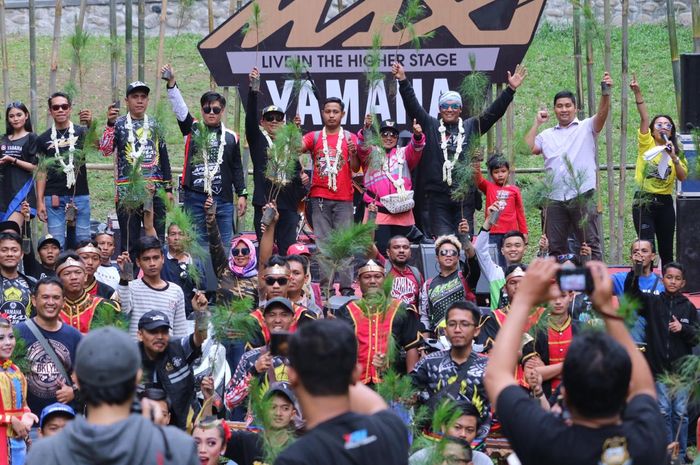 Keseruan di Yamaha MAXI Day 2019 Baturraden.