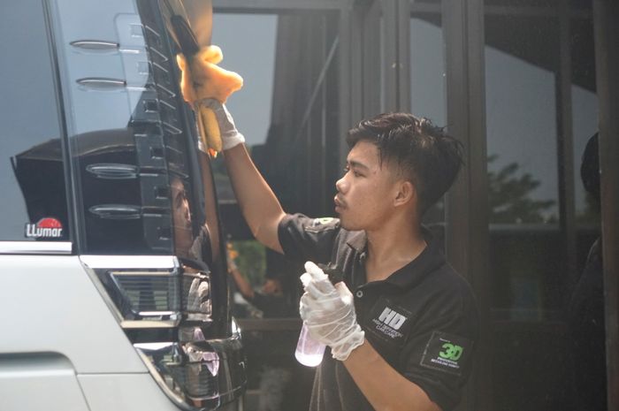 Perawatan mobil oleh HD Car Care untuk para member Jakarta Golf Club
