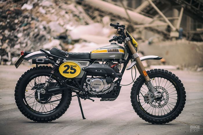 Yamaha SR250 Scrambler 