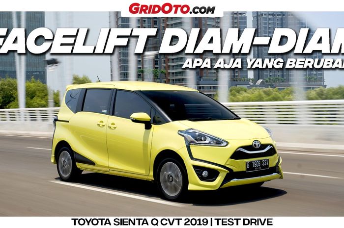 Video Toyota Sienta Q Facelift sudah tayang di Youtube GridOto
