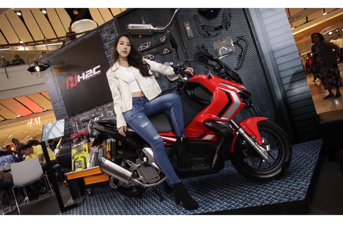 Honda ADV 150 dirilis dalam tipe ABS