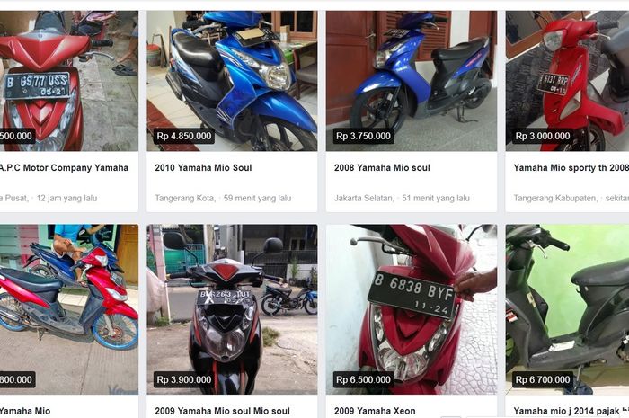 Hati-hati dengan istilah jual-beli motor bekas