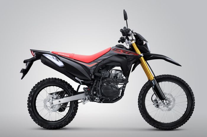 Desain baru CRF150L warna Extreme Black