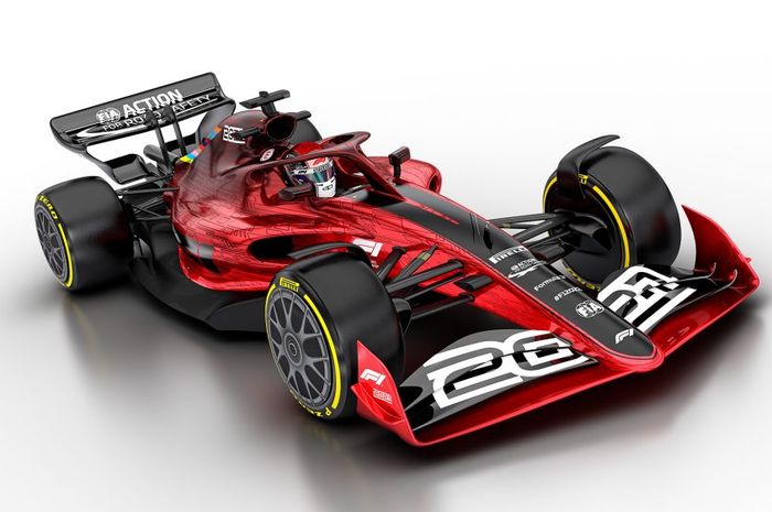 Rancang mobil baru F1 untuk tahun 2021.