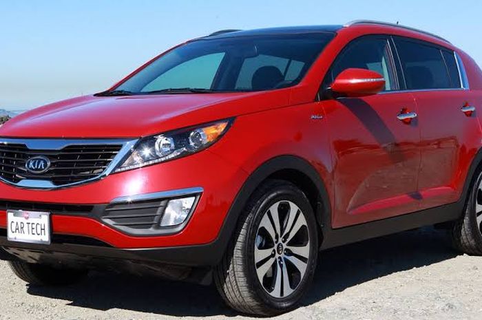 Ilustrasi KIA Sportage generasi ketiga