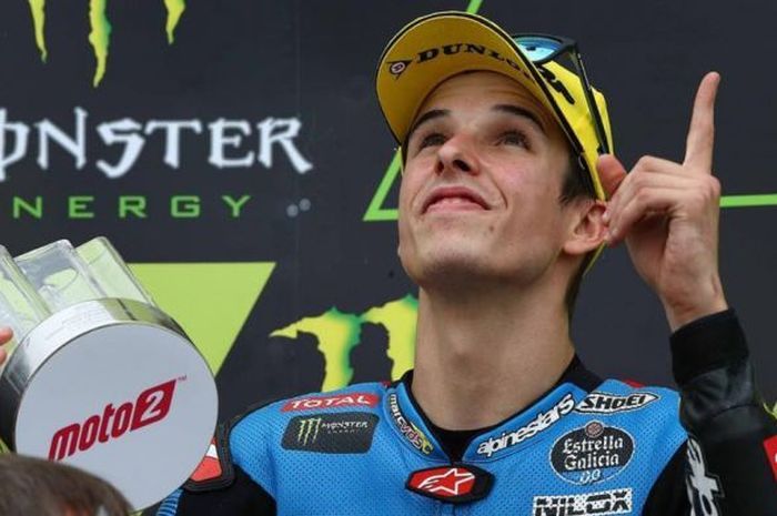 Titel juara dunia Moto2 2019 Alex Marquez dipersembahkan untuk Afridza Munandar