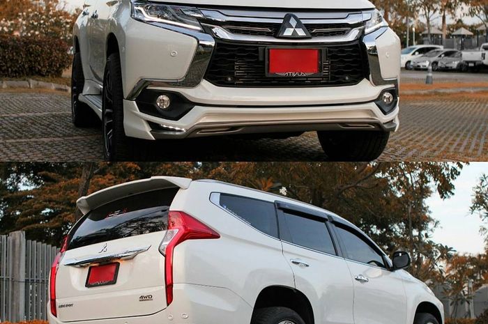 Pajero Sport dengan body kit Ativus