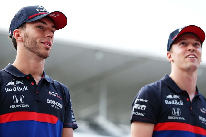 Toro Rosso pertahankan duet Pierre Gasly dan Daniil Kvyat