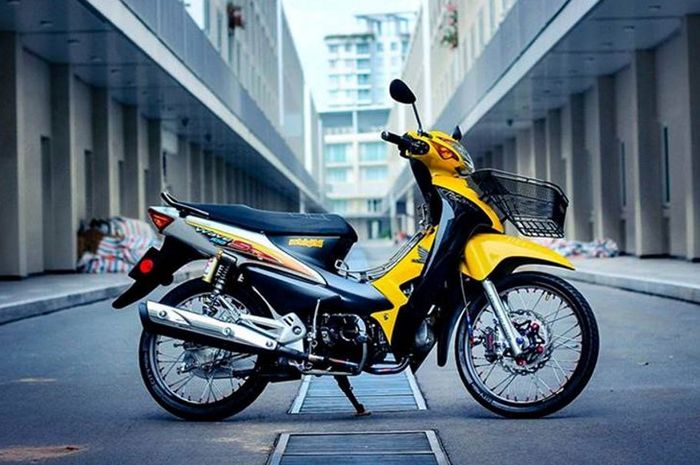 Modifikasi Honda Supra Fit elegan