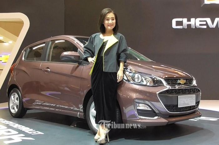 Chevrolet Spark City Terbaru diluncurkan dalam ajang pameran otomotif tahunan Gaikindo Indonesia International Auto Show (GIIAS) 2018 yang digelar di gedung ICE, BSD, Tangerang, Banten, 2-12 Agustus 2018. 