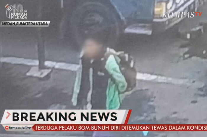 Terduga pelaku bom bunuh diri Medan