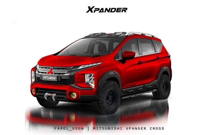 Modifikasi digital Mitsubishi Xpander Cross