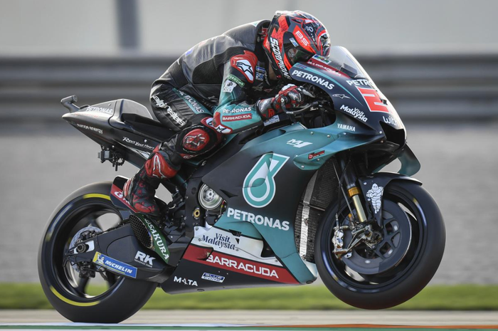 Fabio Quartararo tercepat di kualifikasi MotoGP Valencia 2019