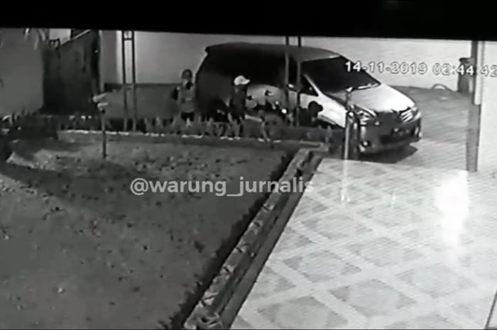 Yamaha NMAX sukses digondol maling dalam waktu hitungan menit