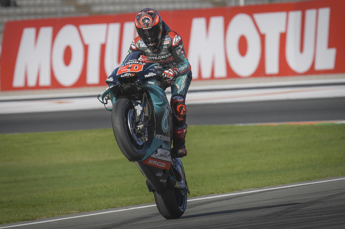 Fabio Quartararo berhasil raih pole position di MotoGP Valencia 2019