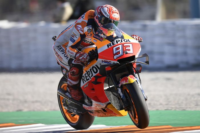 Marc Marquez tercepat di sesi Warm Up MotoGP Valencia 2019