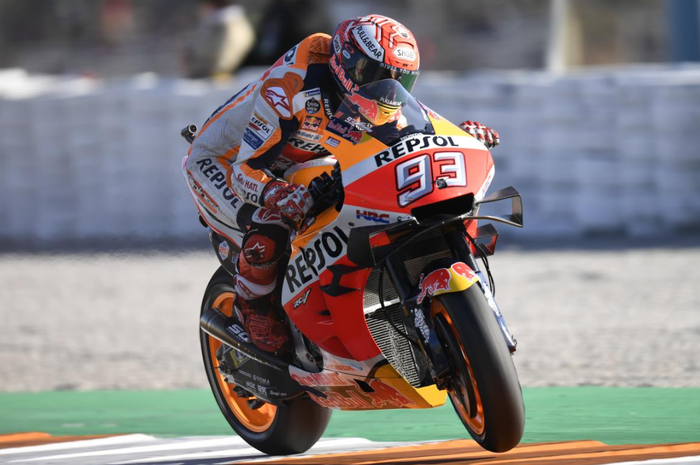 Marc Marquez tercepat di sesi warm-up MotoGP Valencia 2019